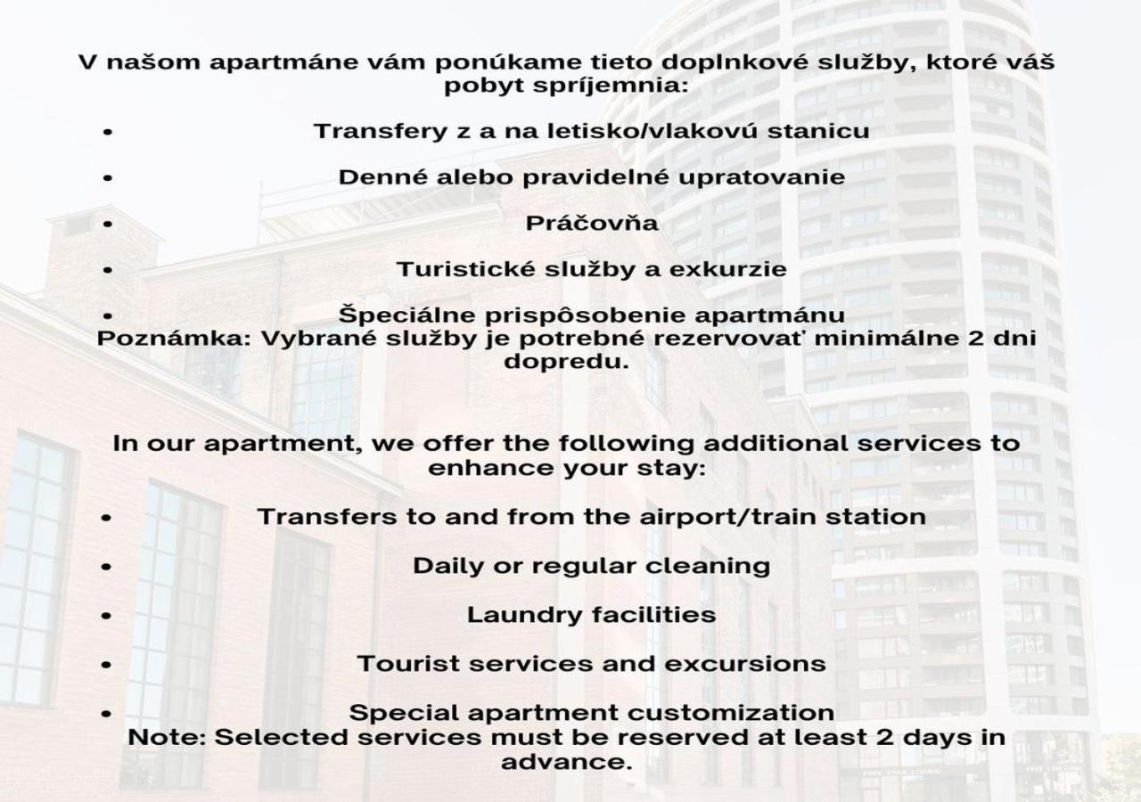 Skau Gajova Family Two Bedroom Apartment With A Terrace Free Parking Bratislava Ngoại thất bức ảnh